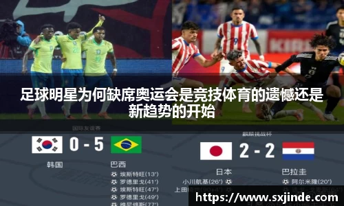 足球明星为何缺席奥运会是竞技体育的遗憾还是新趋势的开始